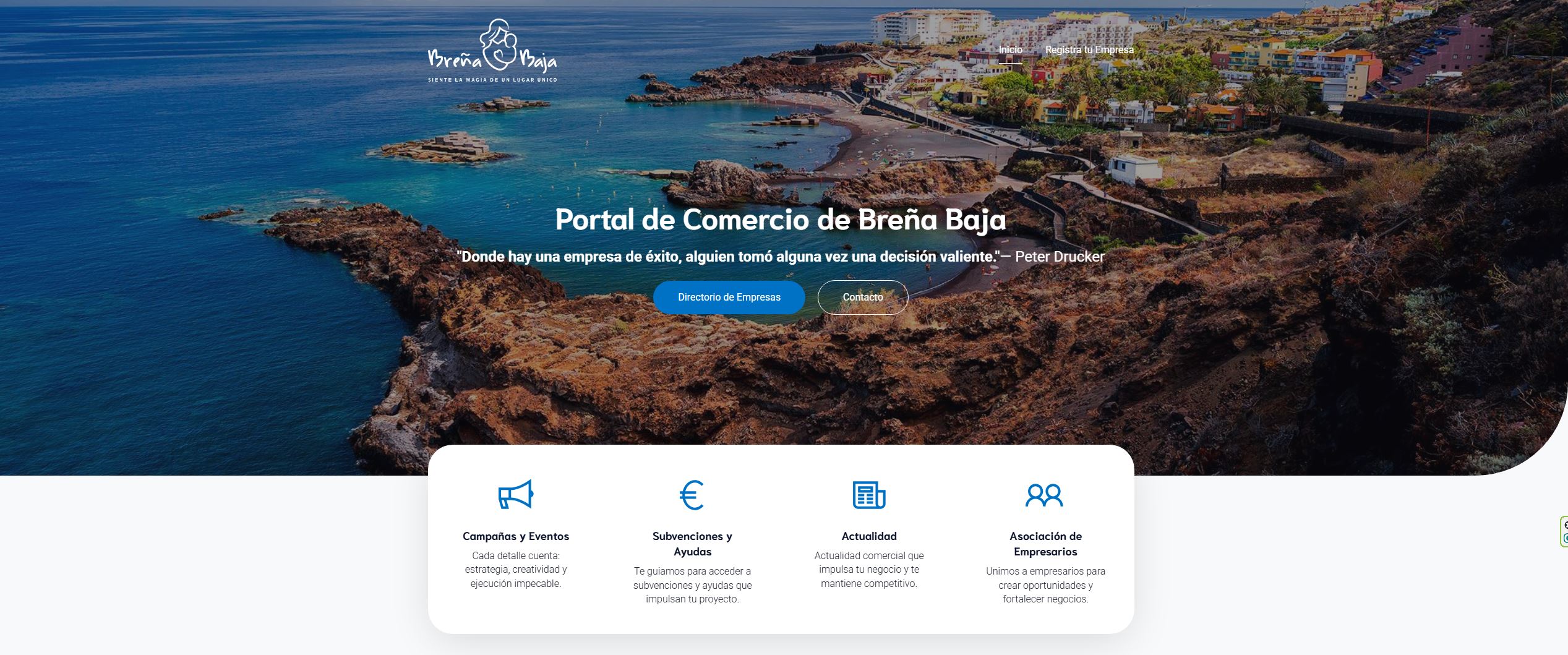 El Portal De Comercio de Breña Baja sigue creciendo: Invitamos a la empresas del municipio a formar parte de esta iniciativa. 