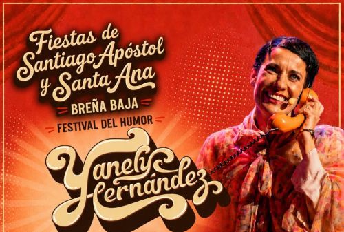 Yanely Hernández en el vigésimo Sátira y Humor